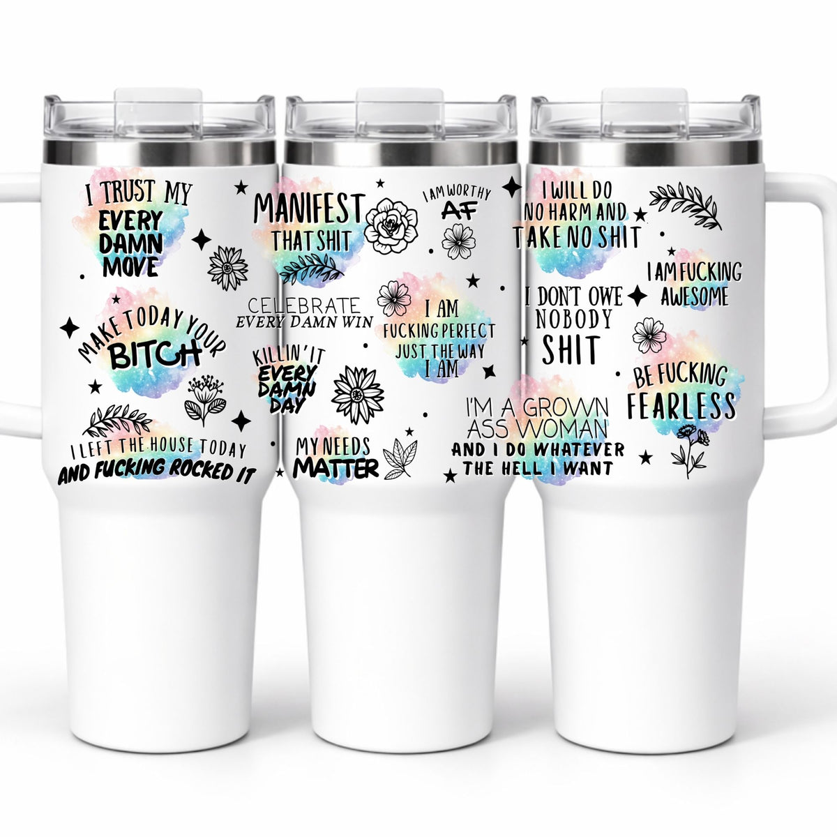 D-1514 CUSS INSPO 40 OZ WRAP 11"W X 5"H