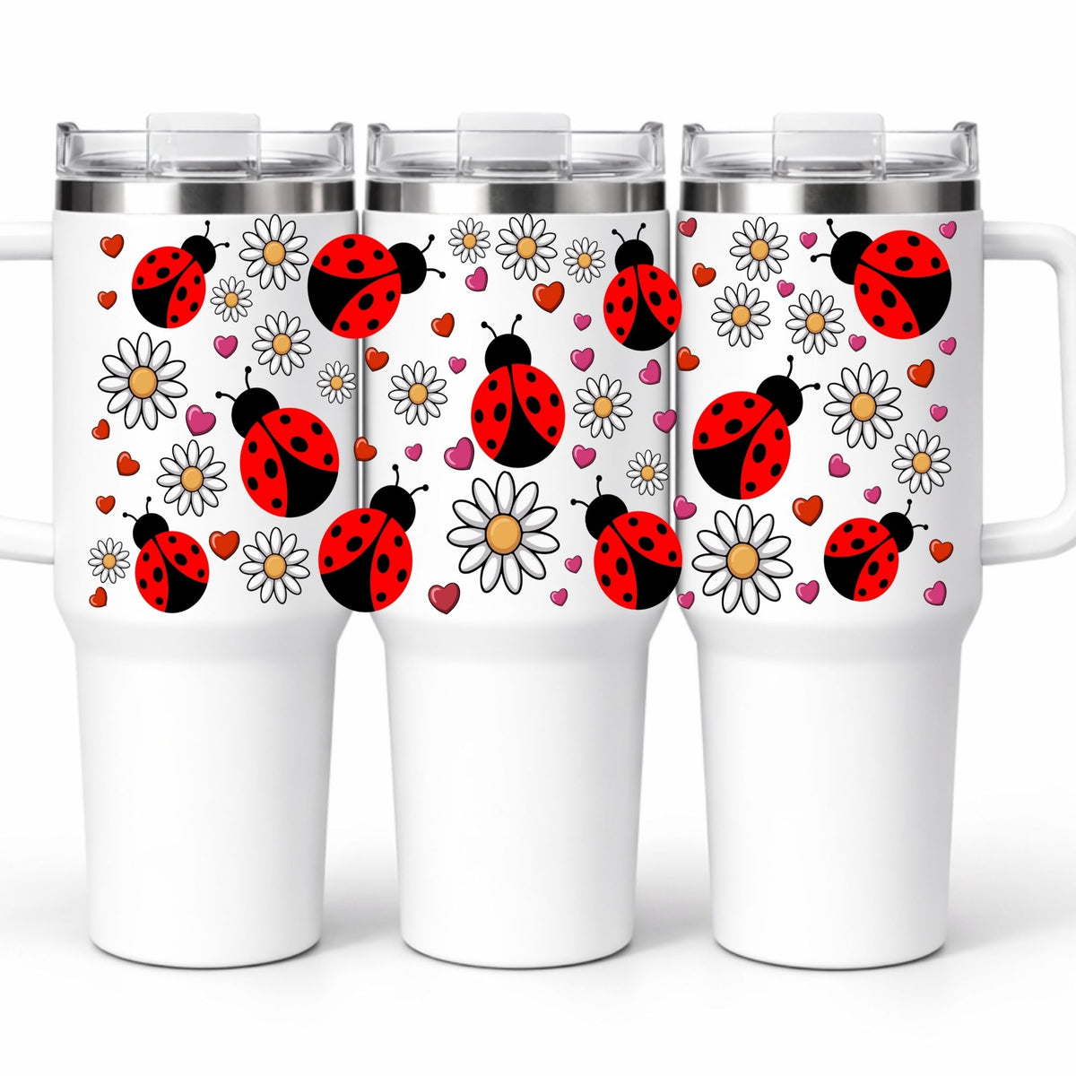 D-1535 LADYBUGS 40 OZ WRAP 11"W X 5"H