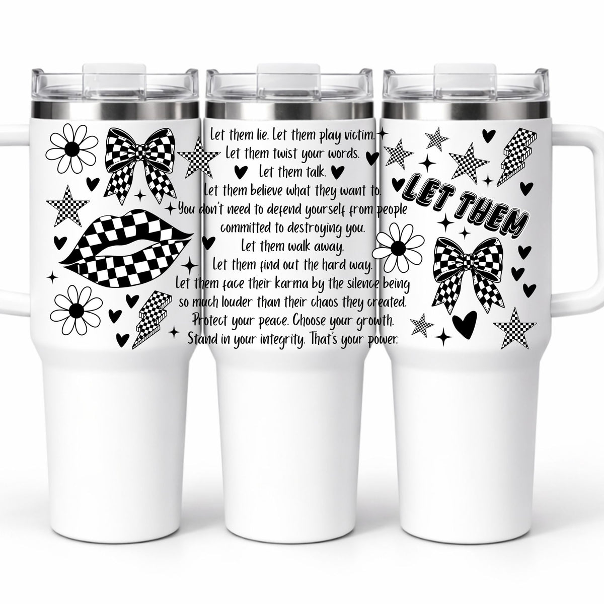 D-1537 LET THEM 40 OZ WRAP 11"W X 5"H