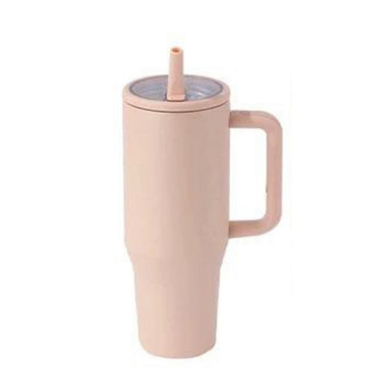 40oz flip straw spill proof tumbler