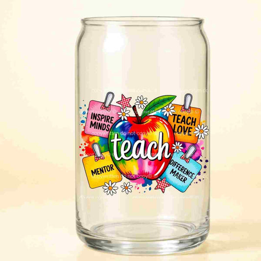 A-1101  TEACH  3.75"w x 3.75"h