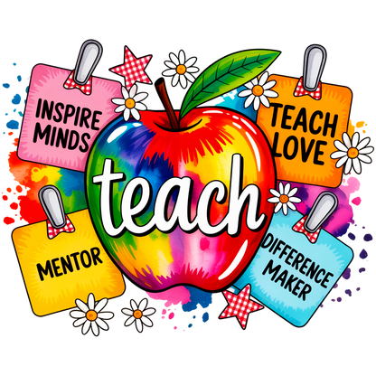 A-1101  TEACH  3.75"w x 3.75"h