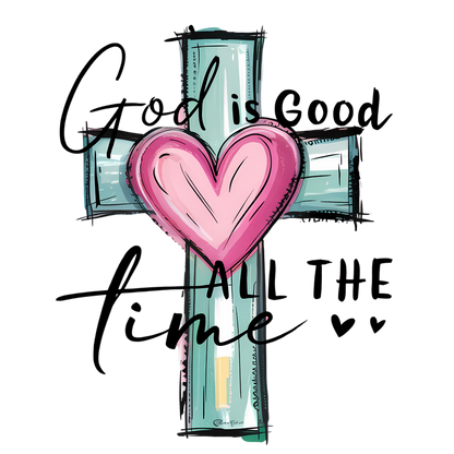 A-1117 GOD IS GOOD   3.75"w x 3.50"h