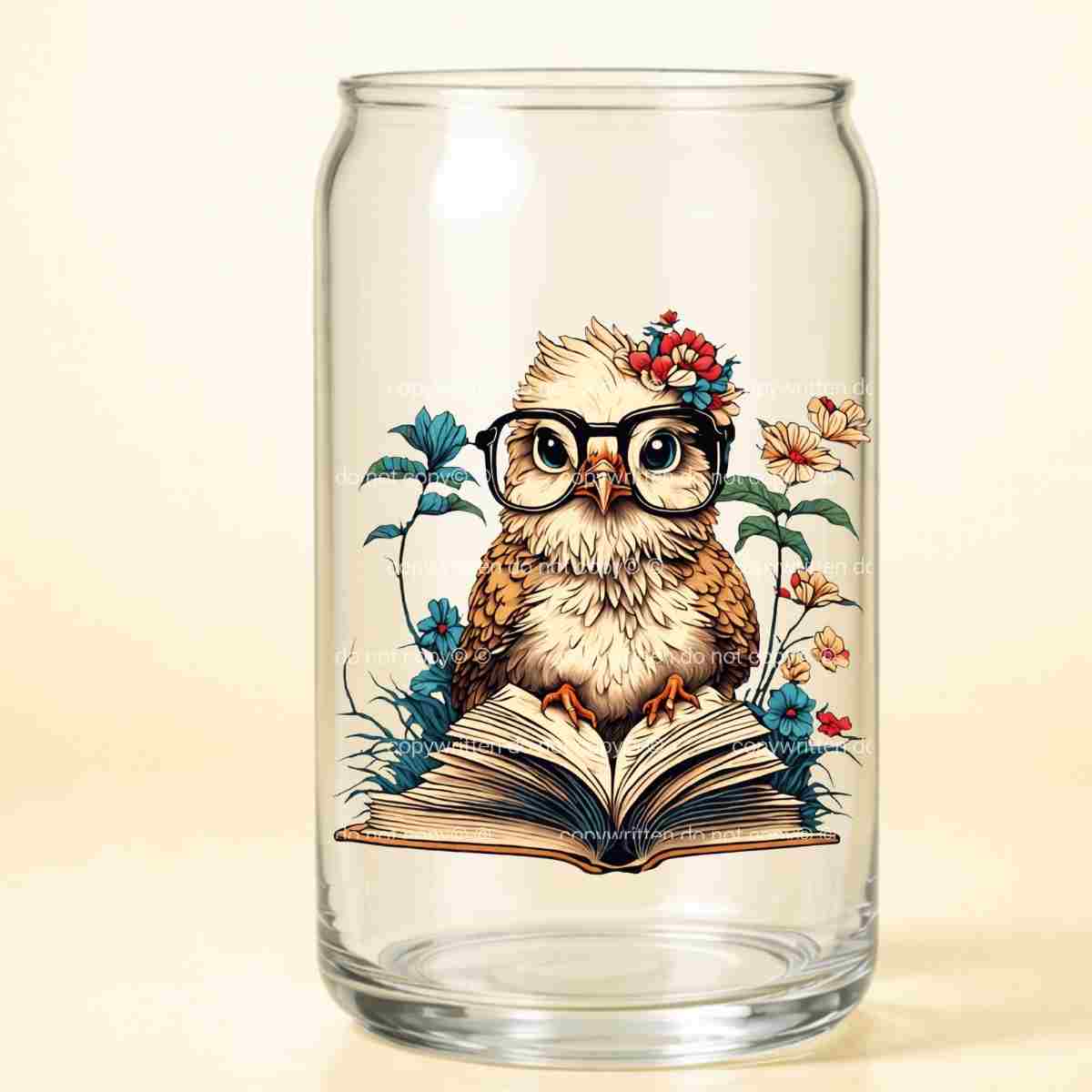 A-1120  BOOK BIRD  3.75"w x 3.75"h