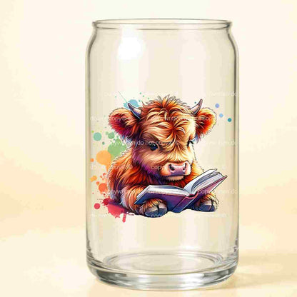 A-1137  COW READER  3.75"w x 3.50"h