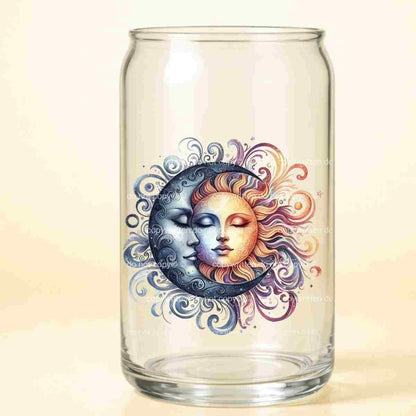 A-1140  SUN / MOON  3.75"w x 3.75"h