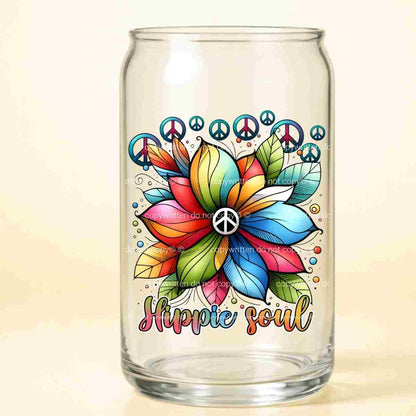 A-1153 HIPPIE SOUL  3.75"W X 3.75"H