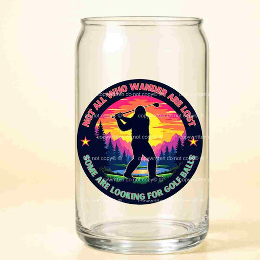 A-1172 BIG FOOT GOLF 3.75"W X 3.75"H