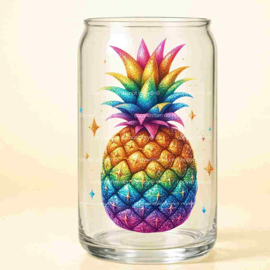 A-1179 RAINBOW PINEAPPLE  3.75"W X 5.25" H