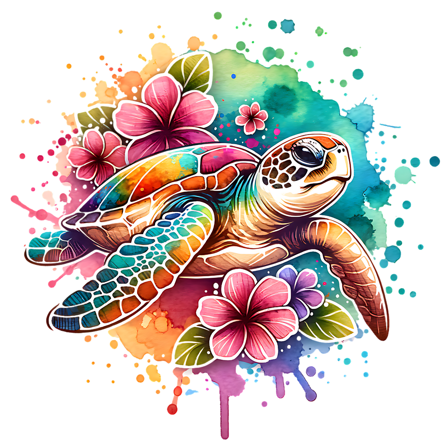 A-1184 TURTLE  3.75"W X 3.75"H
