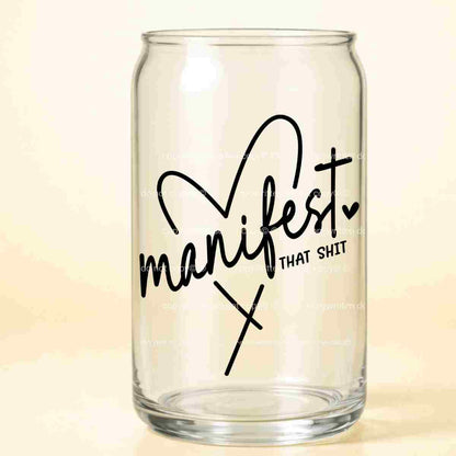 A-1188 manifest in black  3.75"W X 3.75"H