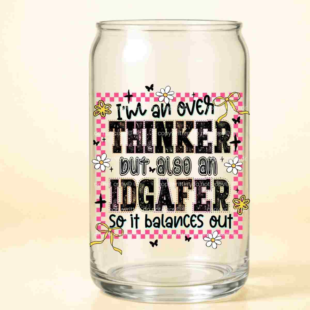 A-1190 IDGAF-ER  3.75"w x 4"h