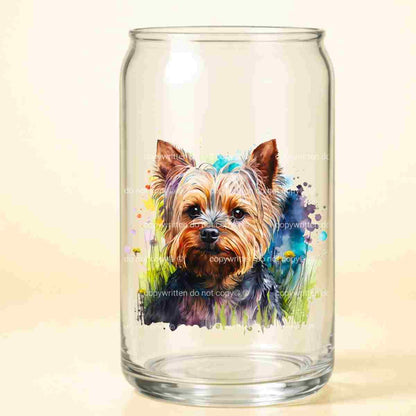 A-1194  yorkie   3.75"w x 3.75"h