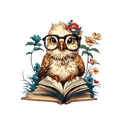 A-1120  BOOK BIRD  3.75"w x 3.75"h