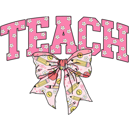 A-1207  TEACH BOW  3.75"W X 3.75"H