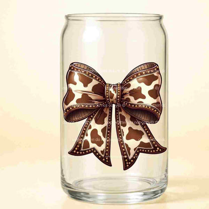 A-1209  COWHIDE BOW 3.75"W X 3.75"H