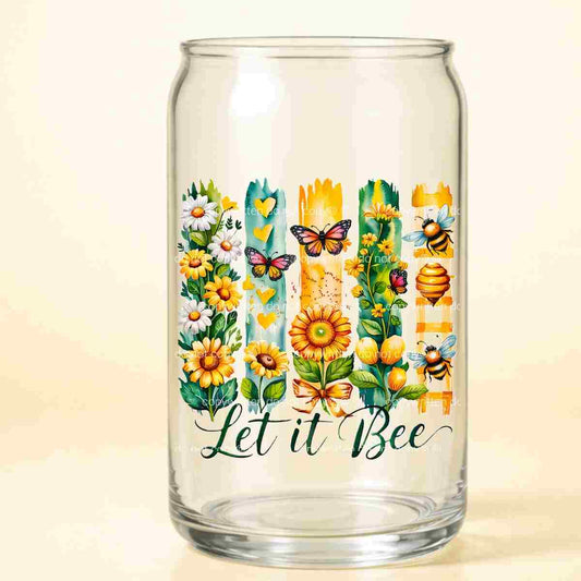 A-1216 LET IT BEE  3.75"W X 3.75"H