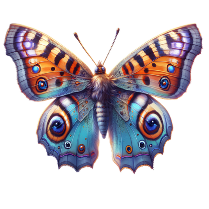 A-1220 Butterfly Moth  3.75"w x 3"h