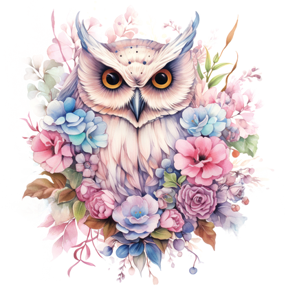 A-1221 owl  3.75"w x 3.75"h