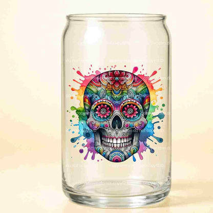A-1225  COLOR SKULL