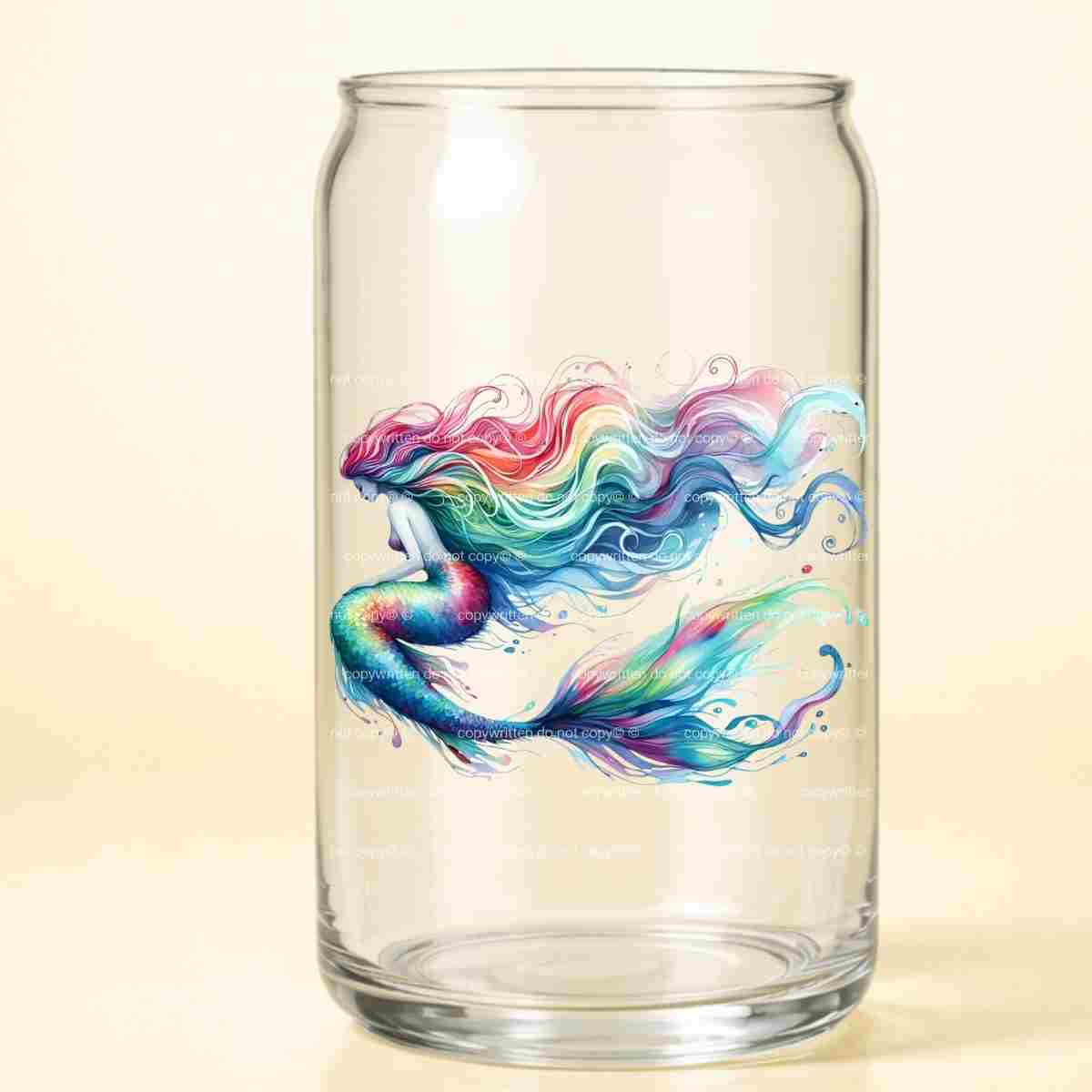 A-1228 mermaid  3.75"w x 3.75"h