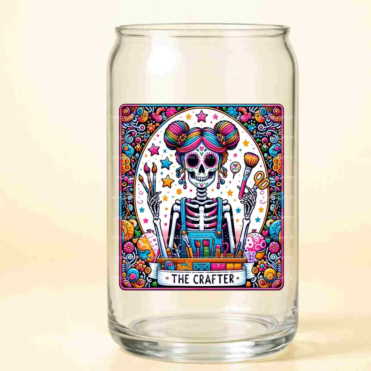 A-1233  crafter  3.75"w x 4.25"h