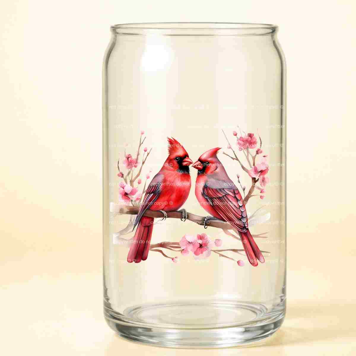 A-1235 CARDINALS  3.75"w x 3.25"H