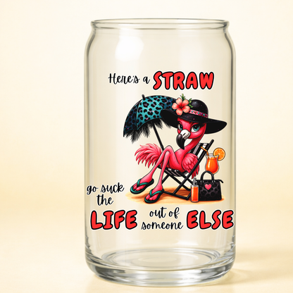 A-1238  FLAMINGO 3.75"w x 4"h