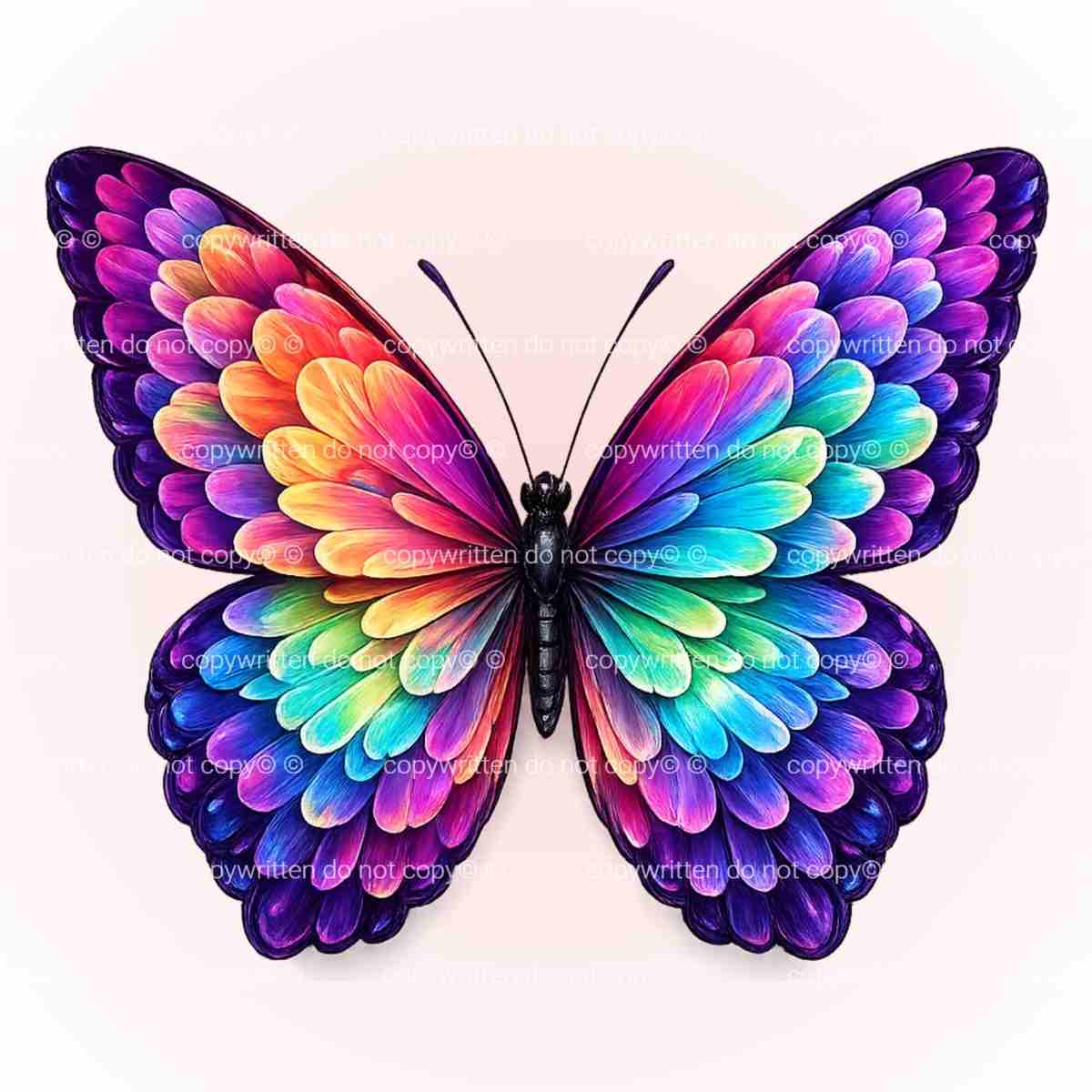 A-1245 BUTTERFLY  4.5"w x 3.75"h