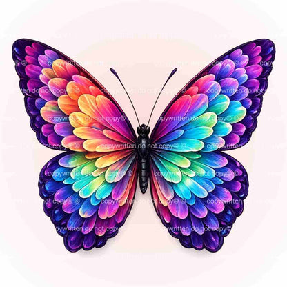 A-1245 BUTTERFLY  4.5"w x 3.75"h