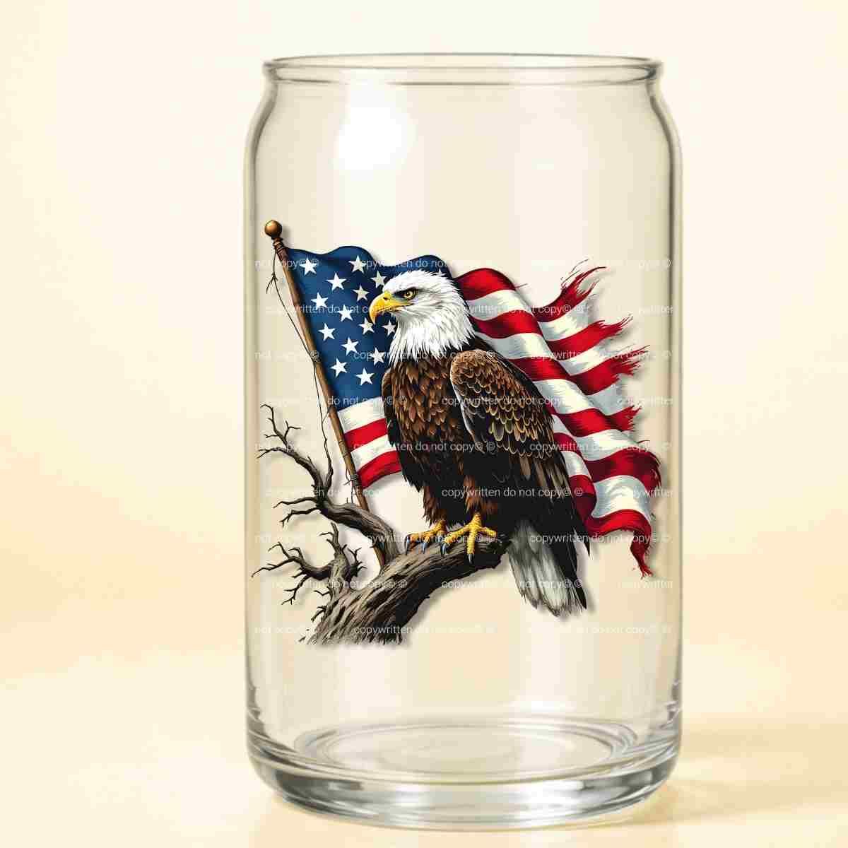 A-1249  AMERICAN EAGLE 3.75"w x 4"h