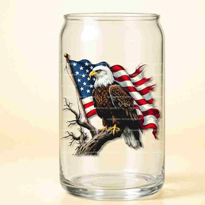 A-1249  AMERICAN EAGLE 3.75"w x 4"h