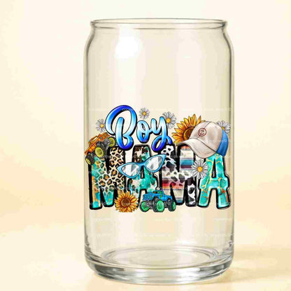 A-1253 BOY MAMA  3.75"w x 3.5"h