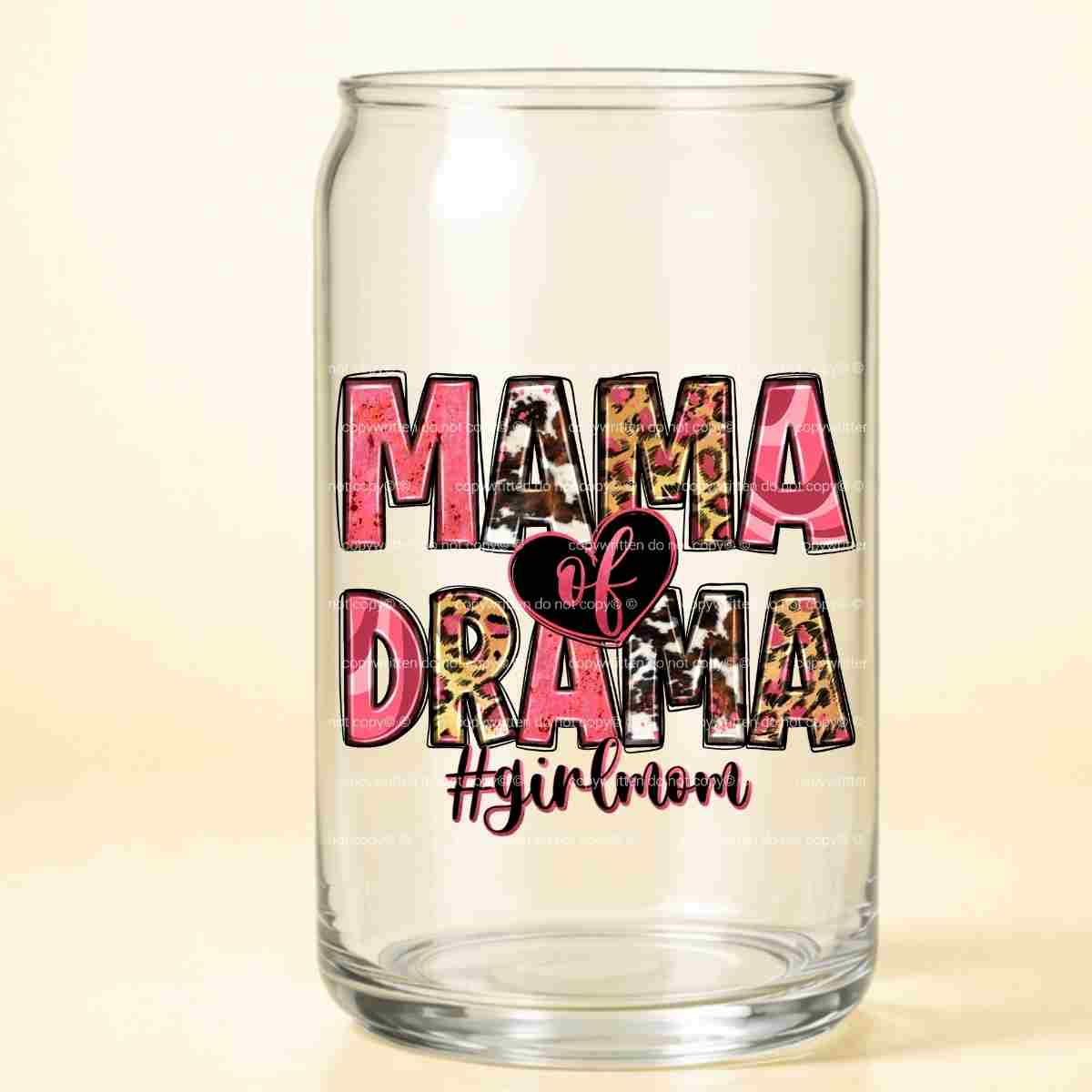 A-1254 GIRL MOM  3.75"w x 3.5"h