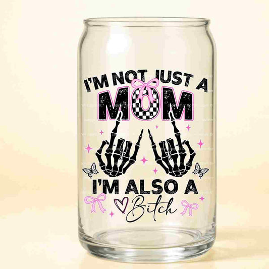 A-1258 MOM BITCH  3.75"W X 4.5"H