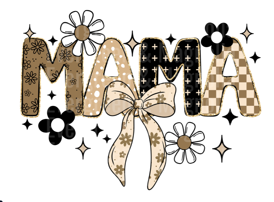 A-1266 MAMA 5"w x 3.75"h
