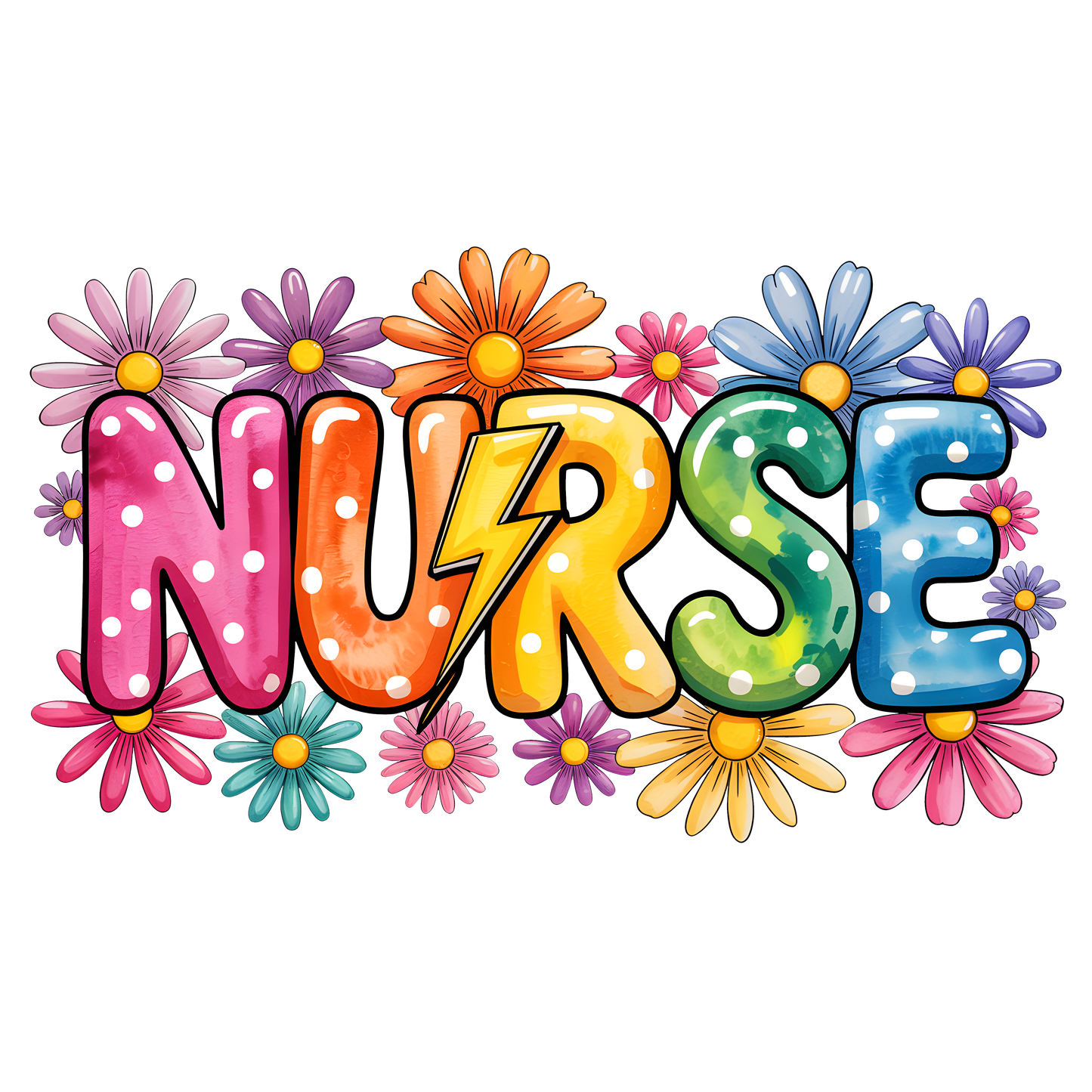A-1268 NURSE 5"w x 3.75"h