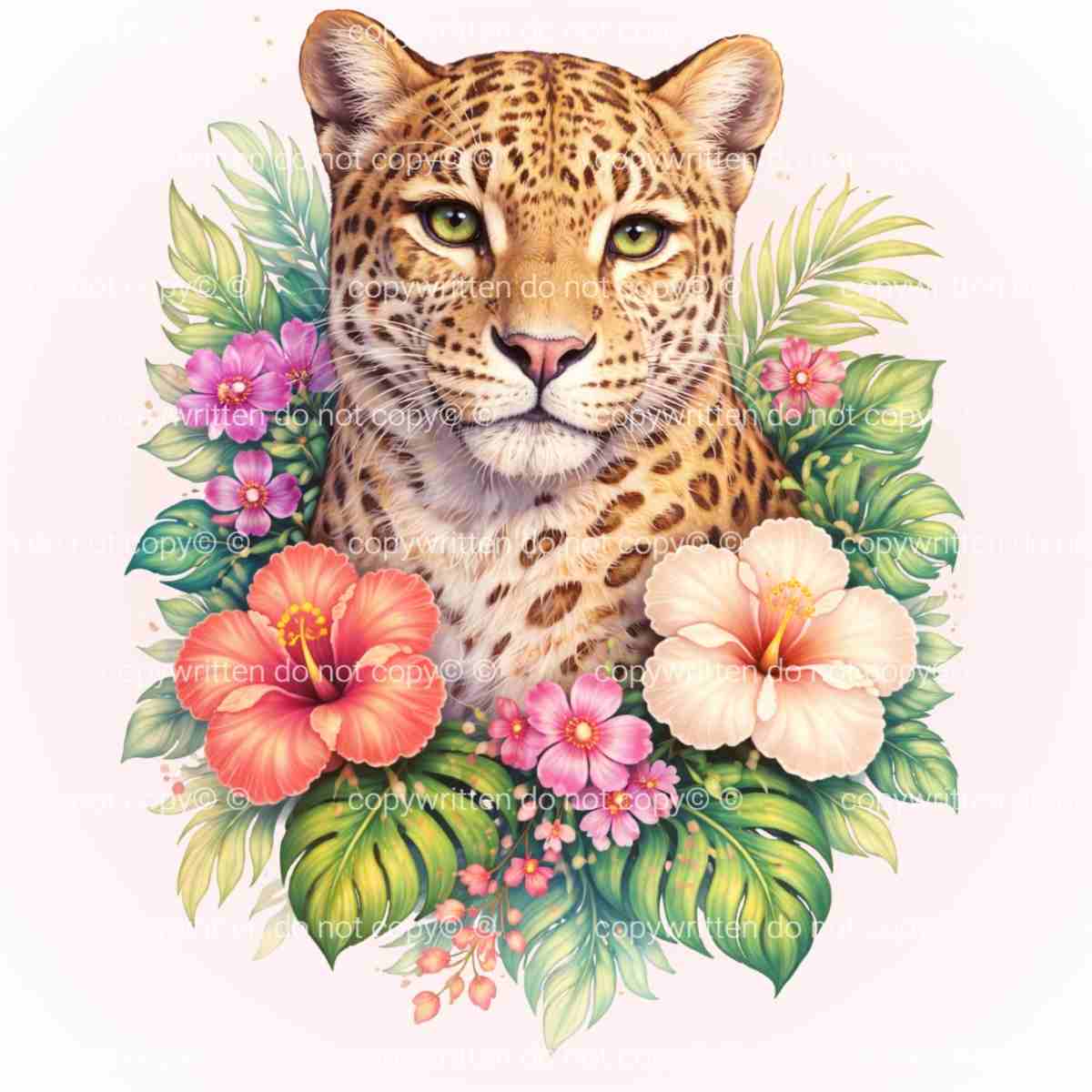 A-1275 LEOPARD 3.75"w x 4.25"h