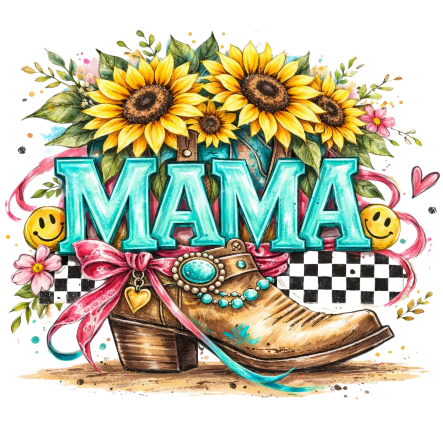 A-1283 country mama  4"w x 3.5"h