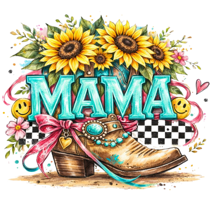 A-1283 country mama  4"w x 3.5"h