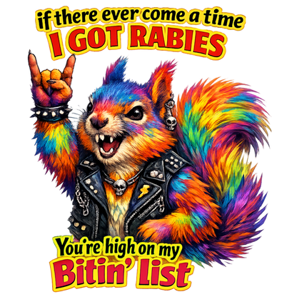 A-1287 bitin' list 3.75"w x 3.75"h