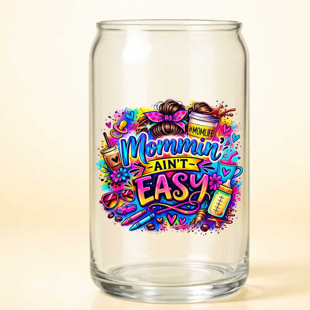 A-1289 mommin'  3.75"w x 3.75"h