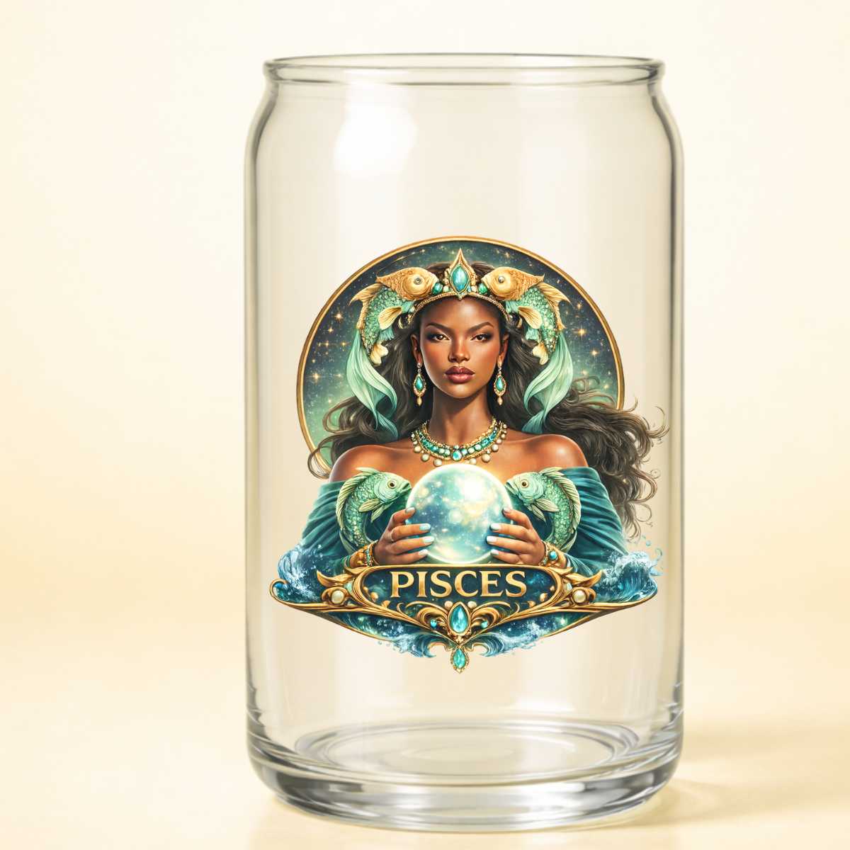 A-1296  PISCES 3.75"w x 4"h
