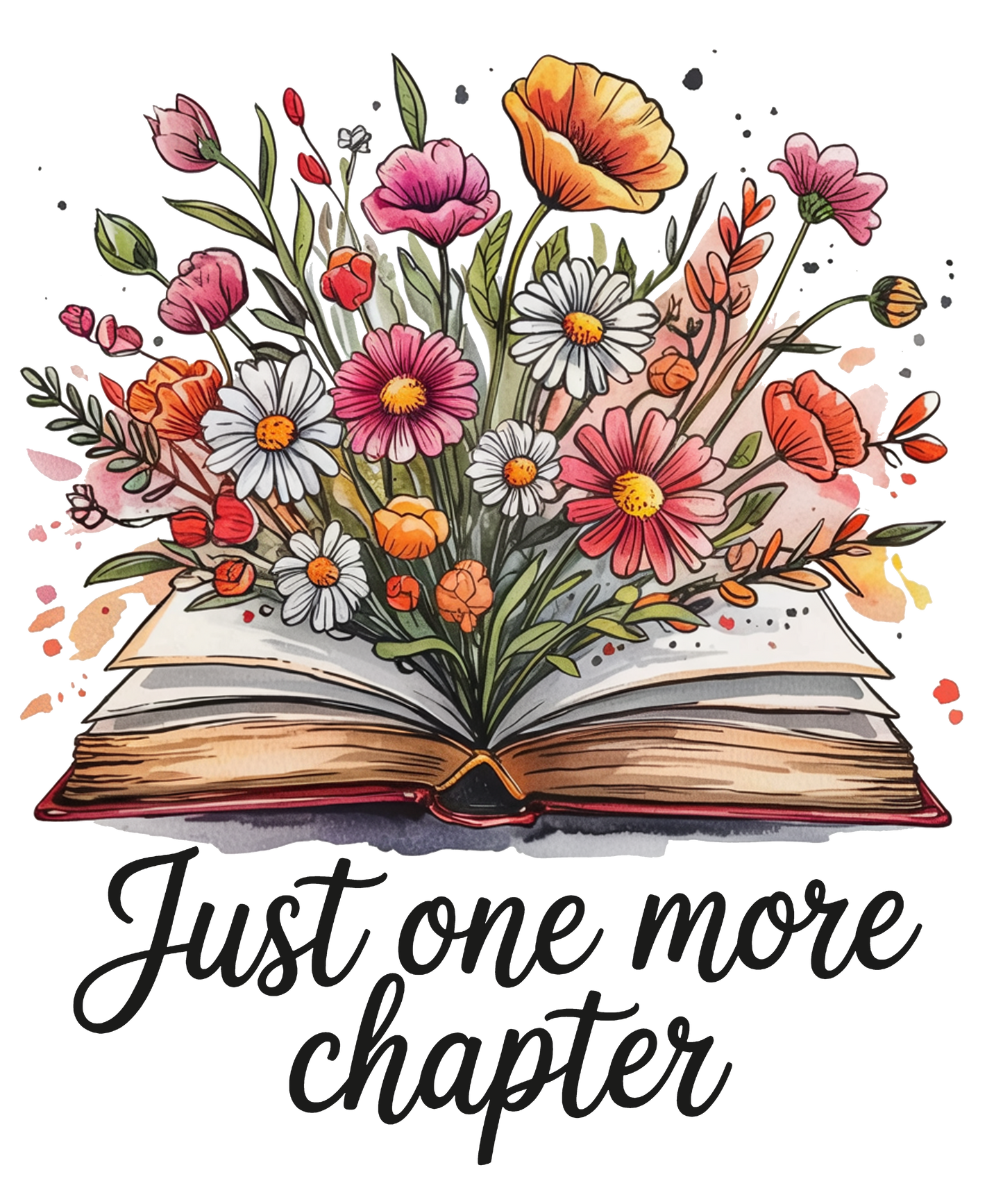 A-1134  ONE MORE CHAPTER  3.75"W X 3.75"H