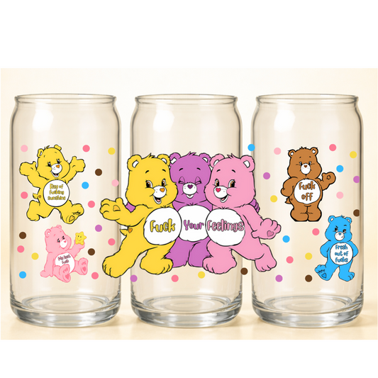 B-1507  SWEAR BEARS  9"W X 3.75"H