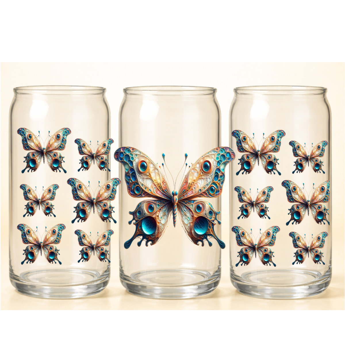 B-1515 butterflies  9"w x 4"h