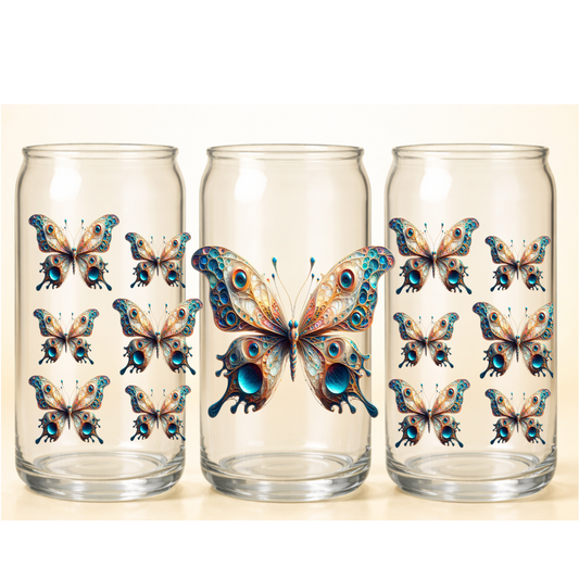 B-1515 butterflies  9"w x 4"h