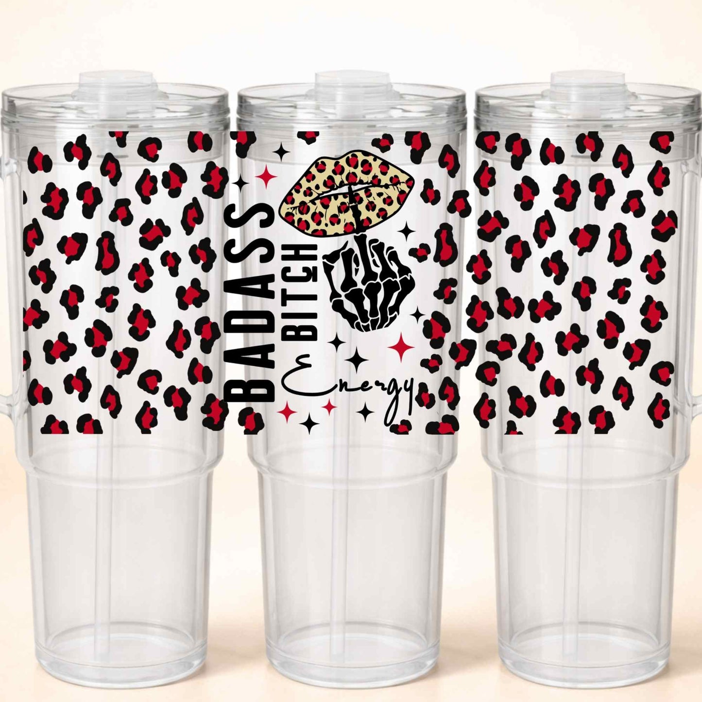 D-1522 BADASS 40 OZ WRAP 11"W X 5"H