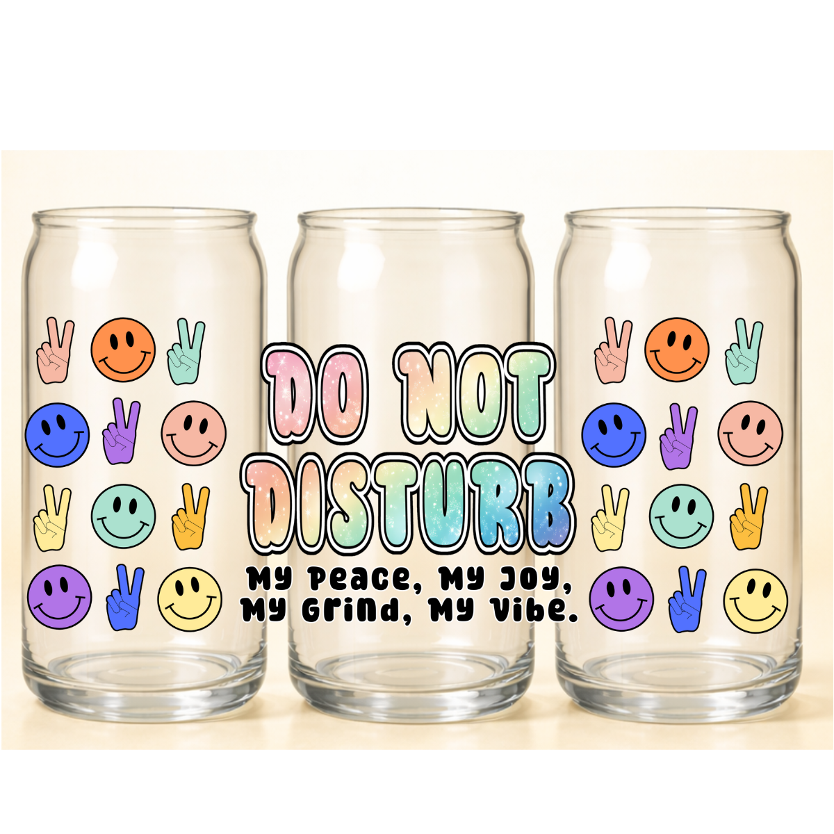 B-1524 DO  NOT DISTURB  9"w x 4"h