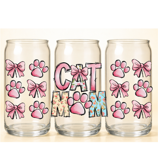 B-1528 CAT MOM  9"w x 4"h